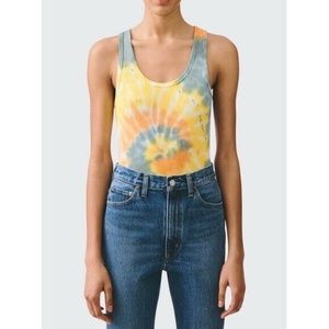 Agolde Knit Tiedye Tank Top